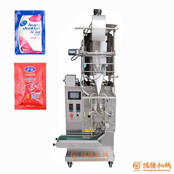 小型一次性洗發(fā)水包裝機